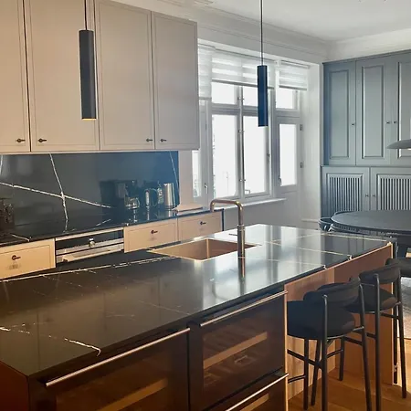 Beautiful 3 Bedroom Flat Next To The Marble Church Appartement Copenhague